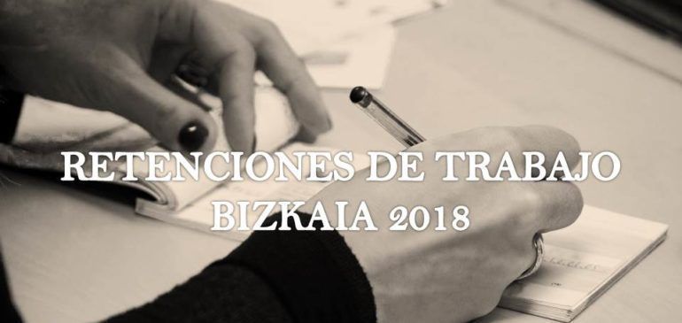 Retenciones de Trabajo 2018