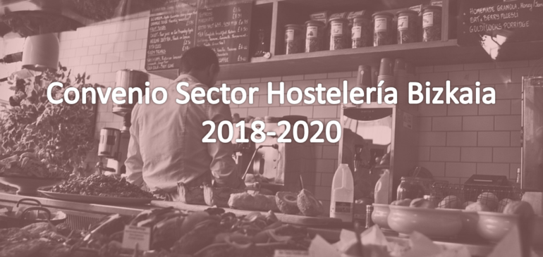 Convenio Sector Hostelería Bizkaia